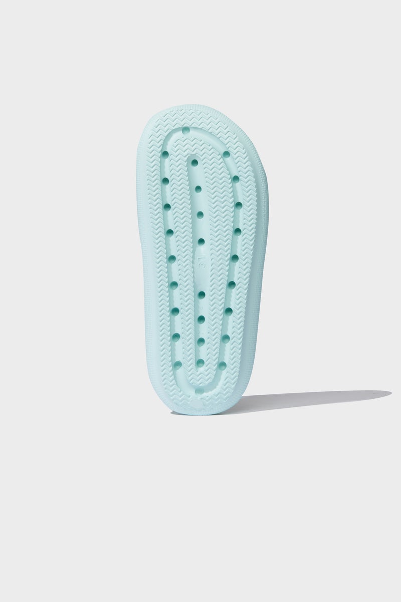 DeFacto Blue Woman Woman High Sole Double Banded Eva Slippers Casual - Image 4